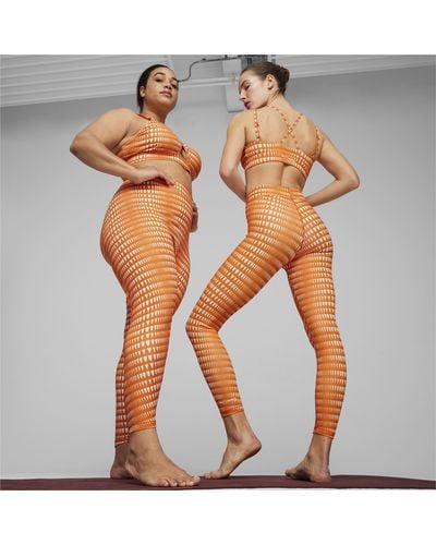 PUMA Pantaloni a vita alta da training x lemlem - Arancione