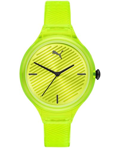 PUMA Contour Neon Watch - Yellow