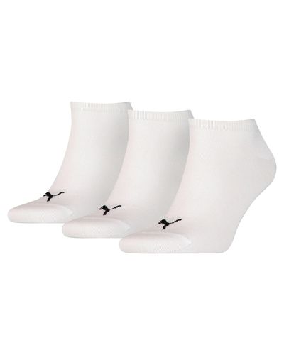 PUMA Calzini Unisex Plain Sneaker - Trainer (confezione da 3) - Neutro