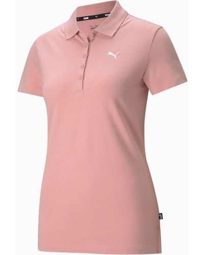PUMA Essentials Poloshirt - Roze