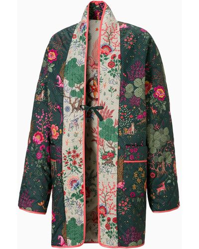PUMA Kimono con stampa x LIBERTY da - Verde