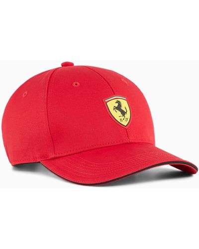PUMA Scuderia Ferrari Fanwear Classic Motorsport Cap - Rot