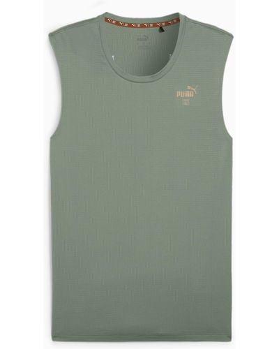 PUMA Camiseta de Tirantes de Running s First Mile - Verde