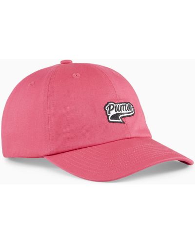 PUMA Script Logo Cap - Pink