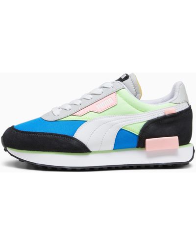 PUMA Future Rider Play On Sneakers Voor - Blauw