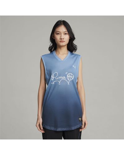 PUMA Camiseta de Tirantes es Sophia Chang - Azul