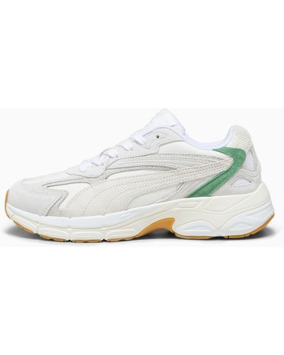 PUMA Chaussure Sneakers Teveris Nitro Corduroy - Blanc