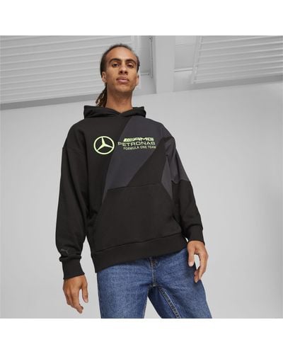 PUMA Mercedes-AMG Petronas Motorsport Statement-Hoodie - Schwarz
