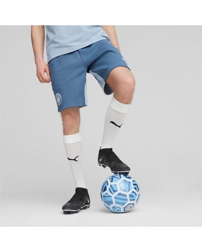 PUMA Manchester City Football Casuals Shorts - Blue