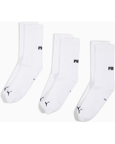 PUMA Crew-Socken 3er-Pack - Weiß