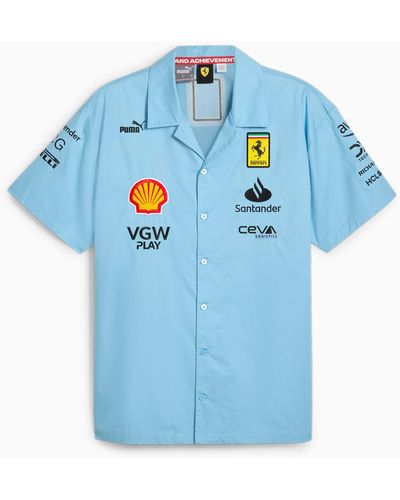 PUMA Scuderia Ferrari Team Shirt - Blau
