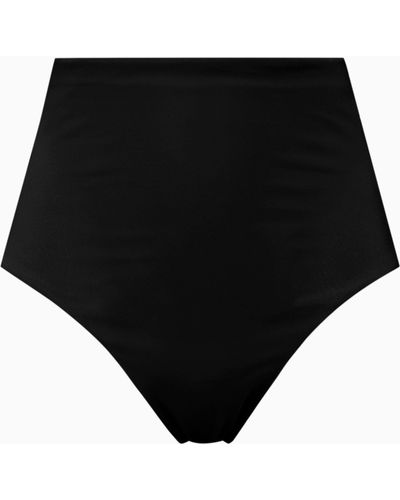 PUMA Swim Hoog Uitgesneden Bikinibroekje Voor - Zwart