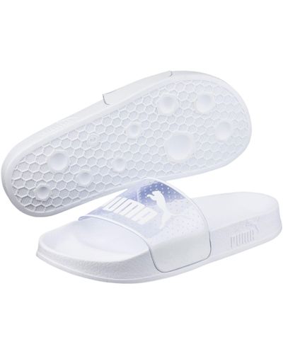 PUMA Leadcat Jelly Women's Slide Sandals - White