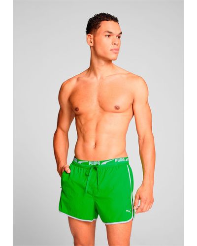 PUMA Shorts de Natación - Verde