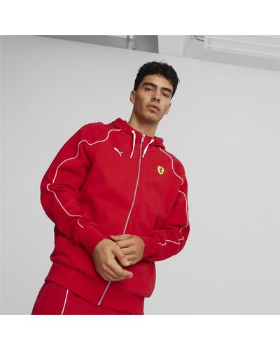 PUMA Scuderia Ferrari Race Hoodie - Red