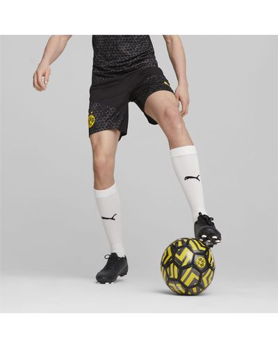 PUMA Shorts Borussia Dortmund de Training de Fútbol - Gris