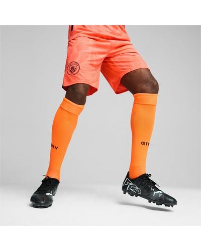 PUMA Manchester City 24/25 Goalkeeper Shorts - Orange