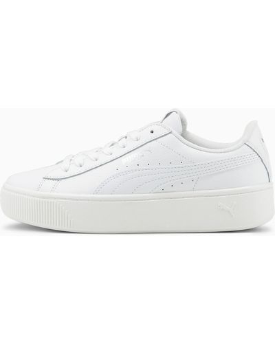 PUMA Zapatillas Vikky Stacked - Blanco