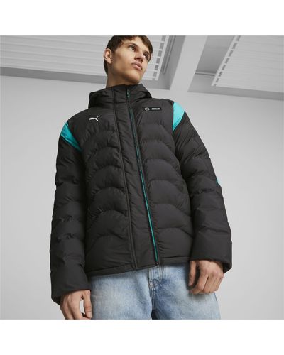 PUMA Chaqueta Mercedes-Amg Petronas Mt7 Ecolite Acolchada - Negro