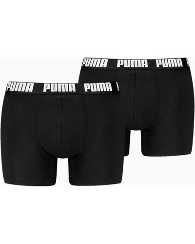 PUMA Boxershorts 2er-Pack - Schwarz