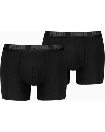 PUMA Boxer Briefs 2 Pack - Black