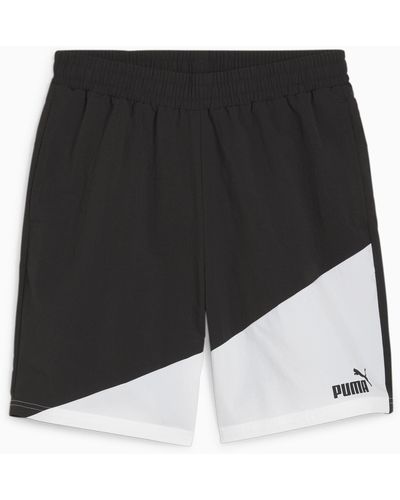 PUMA Shorts POWER a blocchi di colore da - Nero