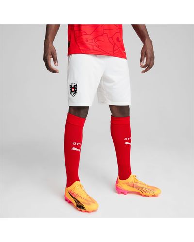 PUMA Shorts da calcio Austria replica da - Rosso