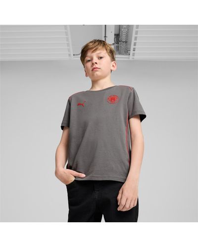 PUMA FC St. Pauli Casuals T-Shirt Teenager - Grau