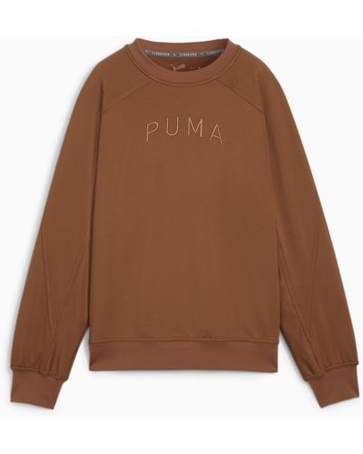 PUMA Cloudspun Crew Trainingstop - Bruin