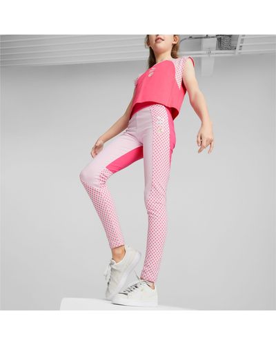 PUMA X MIRACULOUS Leggings Teenager Kinder - Pink