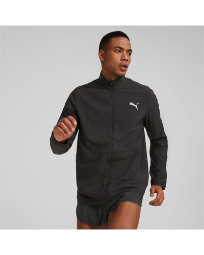 PUMA Run Favourite Woven Running Jacket - Black