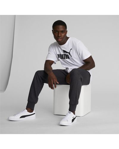 PUMA Essentials Logo Jogger Pants - Gray