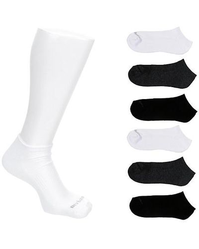 New Balance Athletic Low Cut 6 Pairs Socks - Black