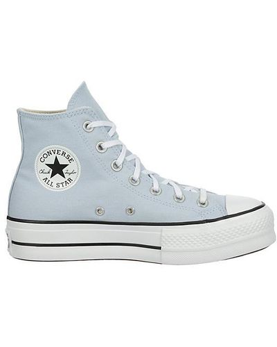 Converse Chuck Taylor All Star High Top Platform Sneaker - Blue