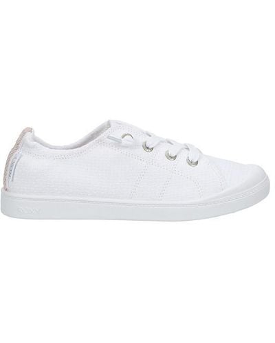 Roxy Bayshore Plus Slip On Sneaker - White