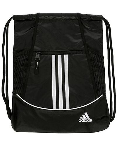 adidas Alliance Ii Drawstring Bag Backpack - Black