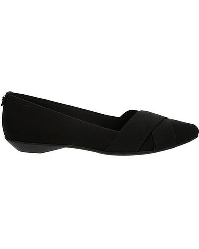 Ak Anne Klein Oalise Flat Flats Shoes - Black