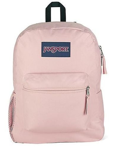 Jansport Misty Rose Solid Crosstown Backpack - Pink