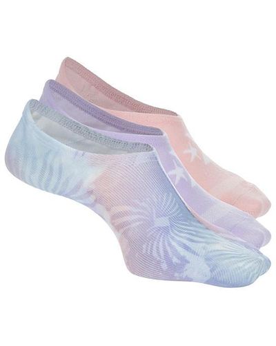 Converse Misty Floral Liner Socks 3 Pairs - Black