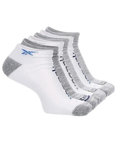 Reebok Low Cut Socks 6 Pairs - White