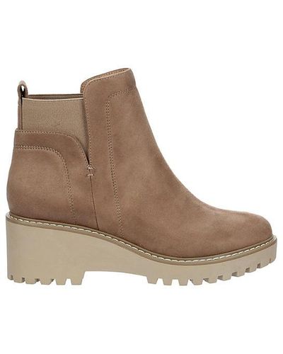 DV by Dolce Vita Rielle Wedge Ankle Boot - Brown