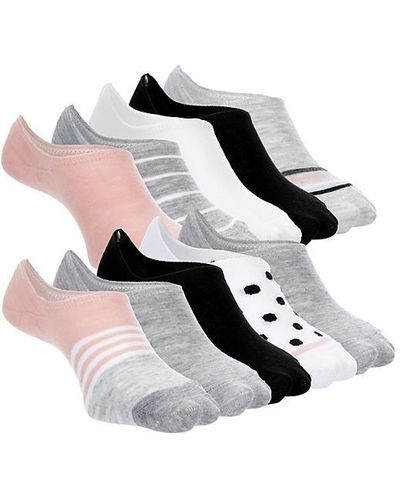 Madden Girl Liner Socks 10 Pairs - Black