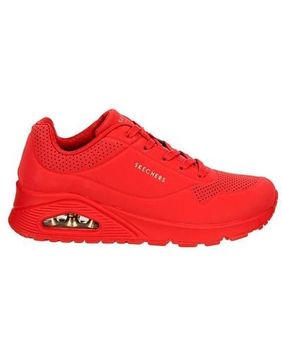Skechers Uno Sneaker - Red