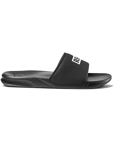 Reef One Slide Sandal Slides Sandals - Black
