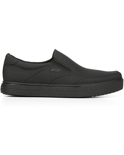 Dr. Scholls Valiant Slip Resistant Work Shoe Work Safety Shoes - Black