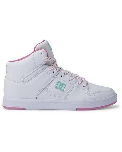 DC Shoes Cure Hi Top Sneaker - White