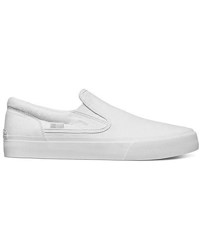 DC Shoes Trase Slip On Sneaker - White