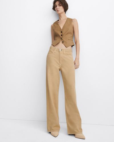 Rag & Bone Featherweight Logan Wide-leg - Natural