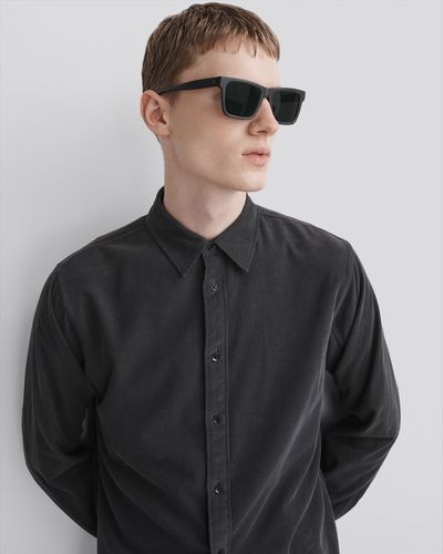 Rag & Bone Fit 2 Corduroy Engineered Shirt - Black