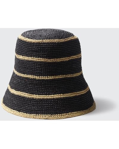 Rag & Bone Jade Rollable Hat - Black